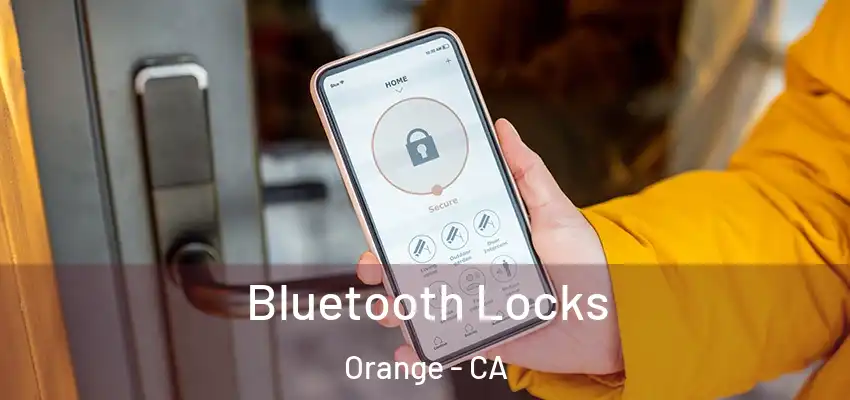  Bluetooth Locks Orange - CA