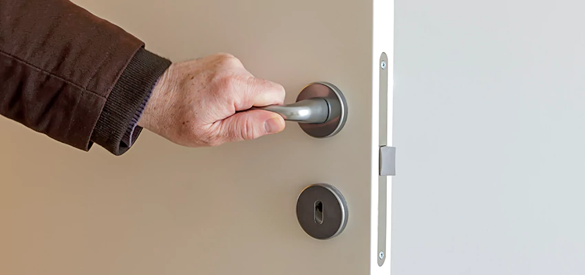 Restroom Locks Privacy Bolt Installation in Orange, California